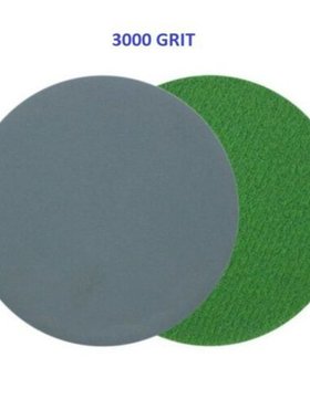 30Pcs 2inch 50mm Round Sandpaper Wet Dry Sanding Disc Sand S