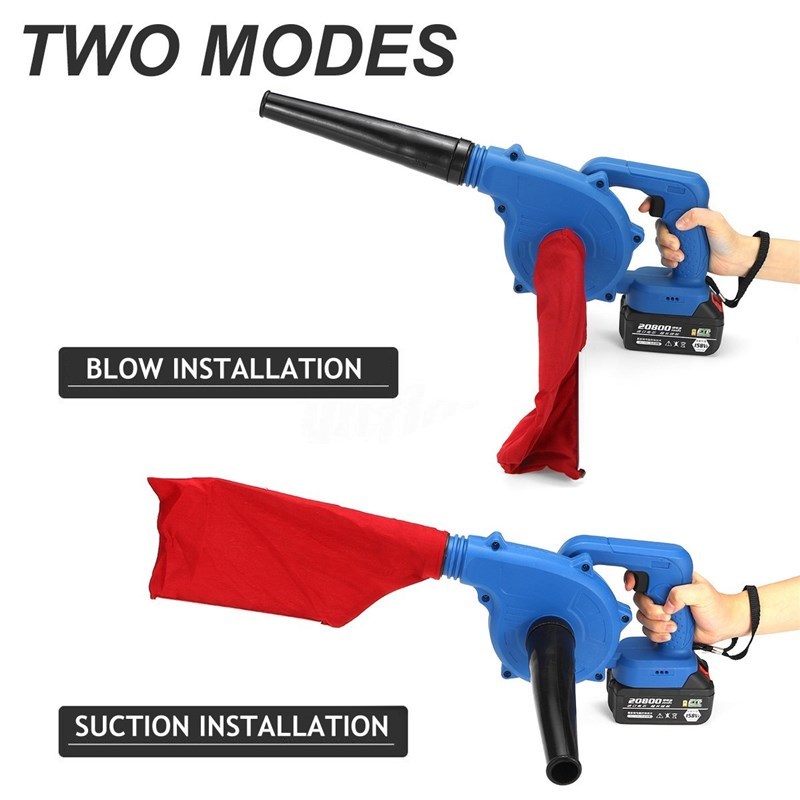 Cordless Electric Air Blower Handheld Leaf Blowe