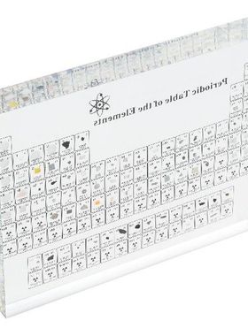 1 Pc Real Elements Samples Acrylic Periodic Table Letter