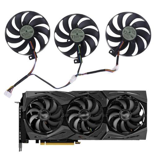 Replacement Cooler Fan For -ASUS RX5700 RX5700 XT RTX2080TI