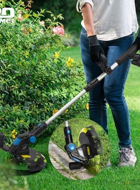 20V Electric Lawn Mower 2000mAh Li-ion Cordless Grass Trimme