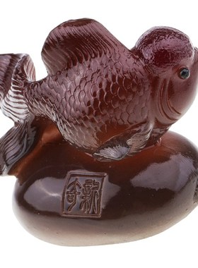 Change Color Tea Pets Goldfish Figurine Chinese Tea Ceremony