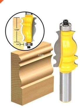 2pcs 1/2 Inch Shank Carbide Fishtail Milling Cutter Handrail