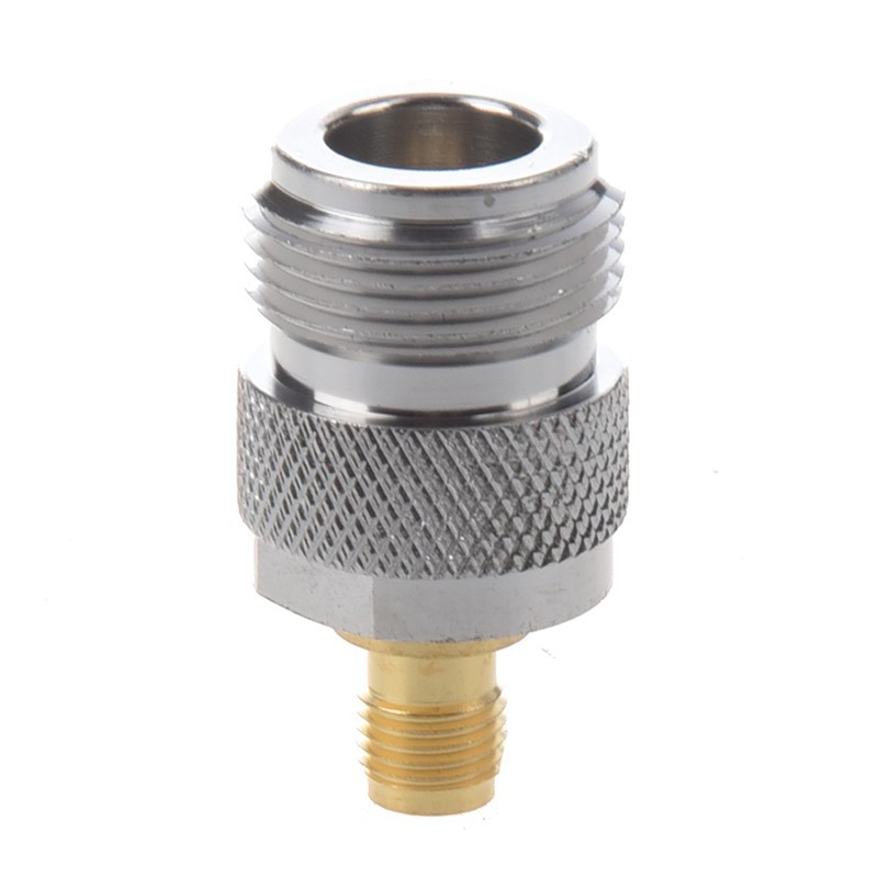 N Female Jack to SMA Female Plug Straight RF Connector Adapt