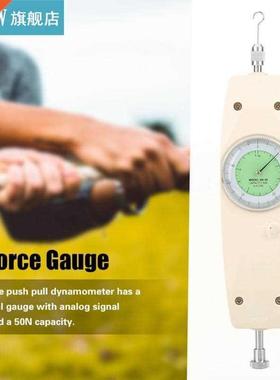 50N Analog Dynamometer Force Measuring Instrument Tester Pus