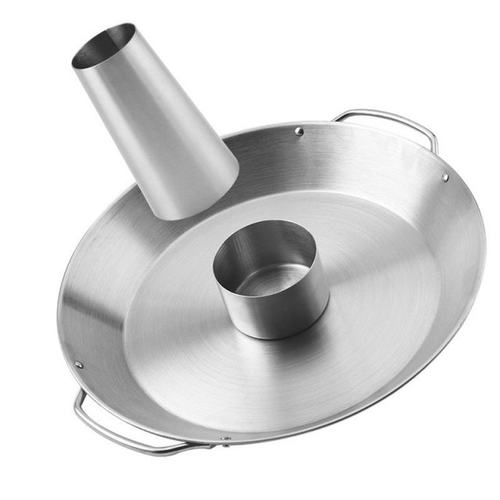 Stainless Steel Roast Chicken Pan Barbecue Pan Removable Rou