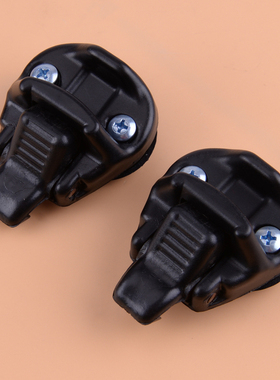 2PCS Car Door Window Slide Glass Lock Buckle Hook Clips Fit