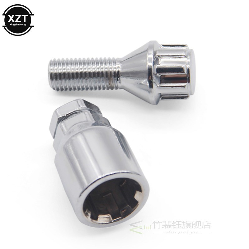 fd010 4*M12 x 1.5  1 Aluminum Alloy Wheel Lock Bolt Tire Ant