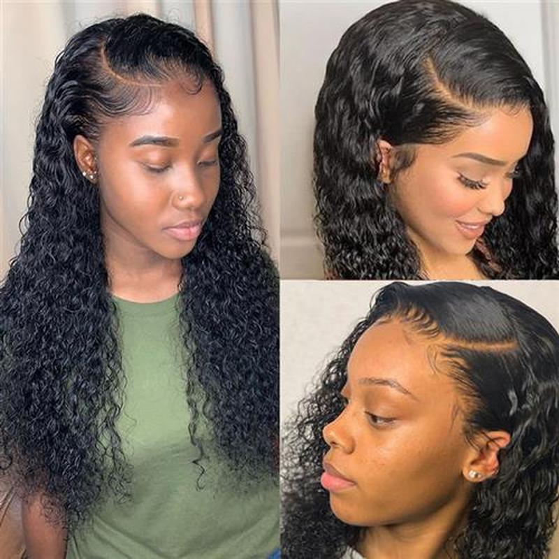 13x4 Loose Deep Wave Frontal Wig Hd Full Lace Front Human Ha