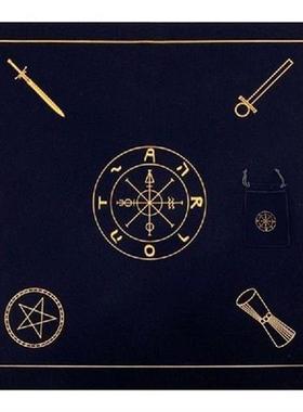 Altar Tarots Cloth Velvet Tarots Cards Tablecloth with Bag