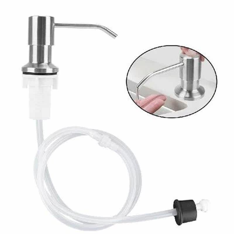 Manually Pressing Liquid Soap Dispenser ABS for Bathroom