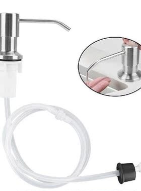 Manually Pressing Liquid Soap Dispenser ABS for Bathroom