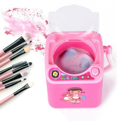 Mini Makeup Brush Cleaning Washing Machine Toys Children Hou