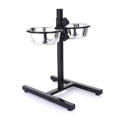 Dog Food Bowls Stainless Steel Spill-proof Dog Bowl Raised