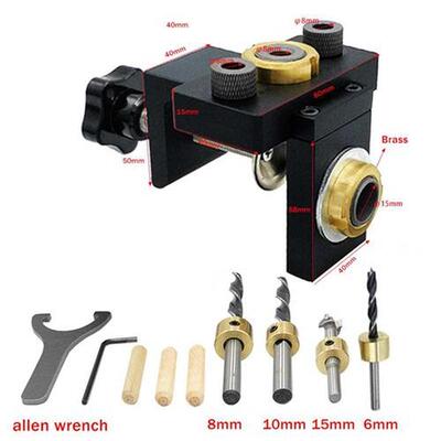 Connecting Hole Puncher Crpentry Tools Doweling Jig Pocket