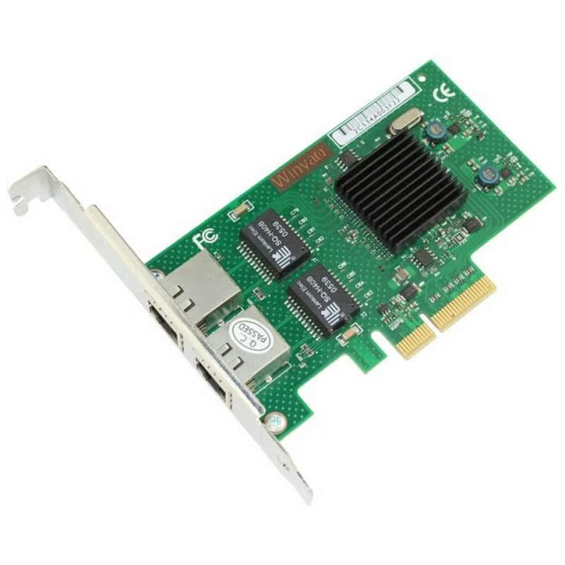 2 Port Gigabit Ethernet Network Adapter 1000M PCIe X4 NIC Ca