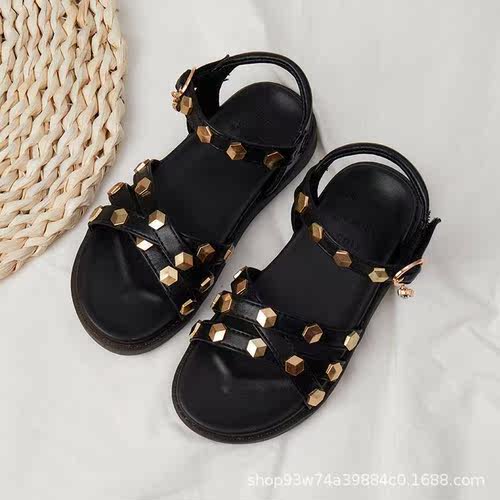 Girls' sandals 2022 summer new net red girls'