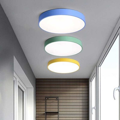 Ultra-thin round led Ceiling Lights living room modern minim