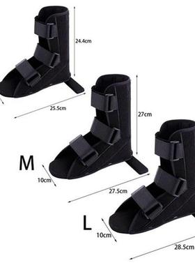 1pc Black justable Soft Foot Fracture Recovery Night Splin