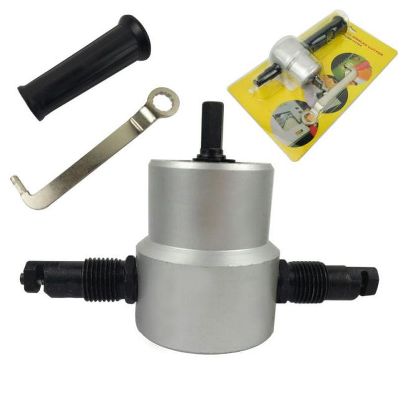 Sheet Metal Cutting Nibble Metal Cutting Double Head Nibbler