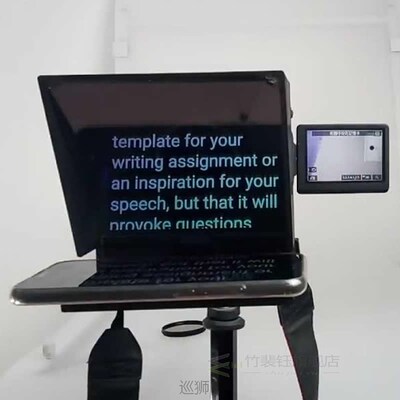 Upgrade Mini Teleprompter Portable Inscriber Mobile Teleprom