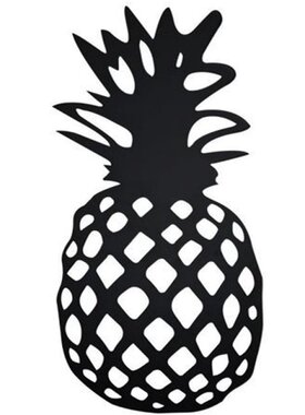 Metal Pineapple Shaped Wrought Iron Pendant Wall Decor Hollo
