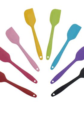 Small all-inclusive silicone spatula one-piece butter spatul