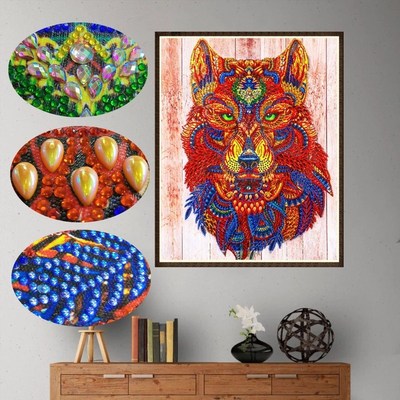 Dog Pattern Special Shaped Diamond Painting DIY 5D Partial