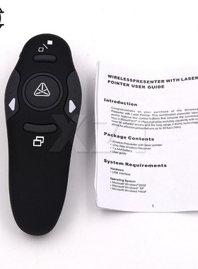 Mini 2.4Ghz Wireless Presenter Remote Red Laser Pointers Pen