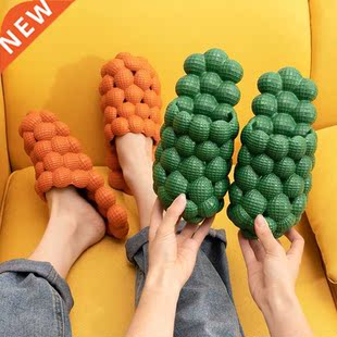 Women Funny Litchi Slippers Soft EVA Lovers Indoor Massage S