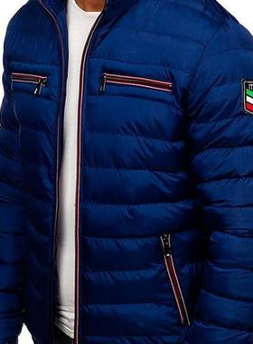 ZOGAA Fashionable Mens Stand Collar Winter Warm Cotton Jack