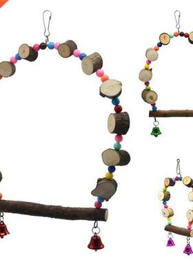 Practical Birds Toy Pet Bird Parrot Cage Decoration Hut Nest