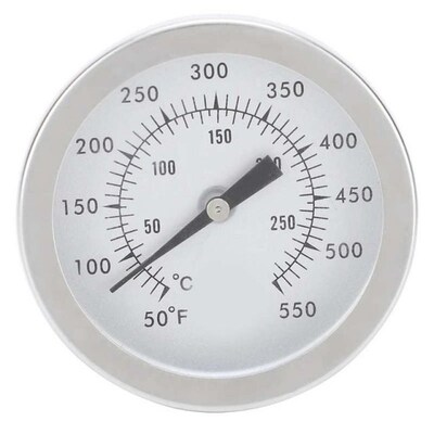 50-550F Stainless Steel Barbecue Grill Pointer Bimetallic Th