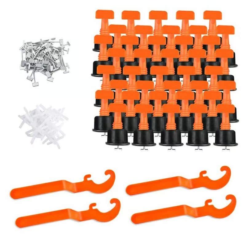 704 Pcs Tile Leveling System Kit Flat Ceramic Floor Wall Con
