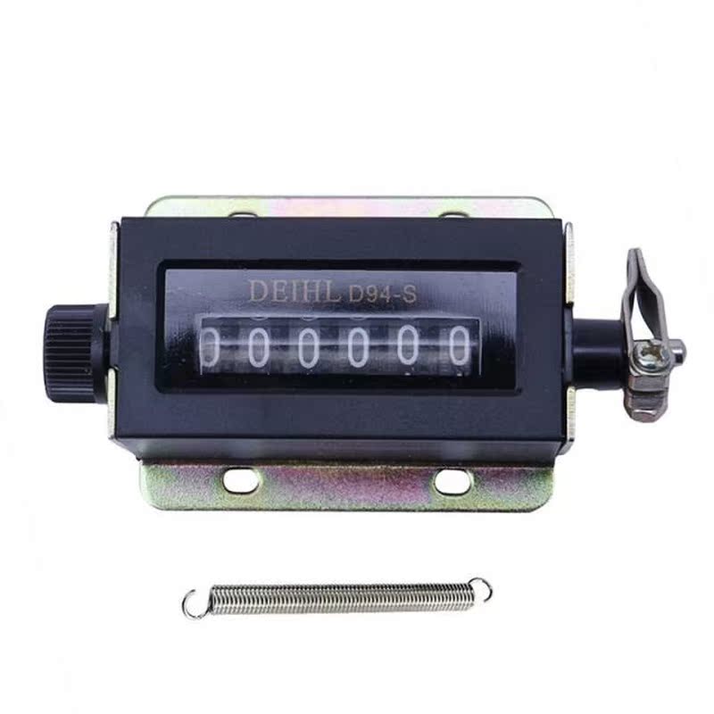 6 Digit D94-S Resettable Mechanical Pulling Count Counter Hi