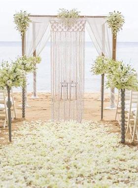 Handcrafted Tapestry Backdrop Ornaments Fringe Chic