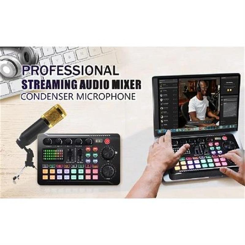 F998 Bluetooth-Compatible Sound Card Kit Studio Record