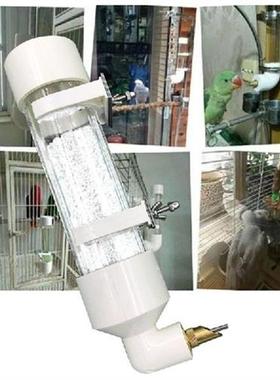 Bird Feeder Pet Cage Hanging Automatic Food Bowl Drinking