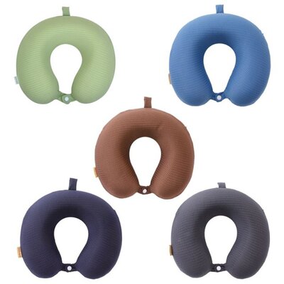 New U Shaped Neck Pillow Memory Foam Travel Pillow Comfortab