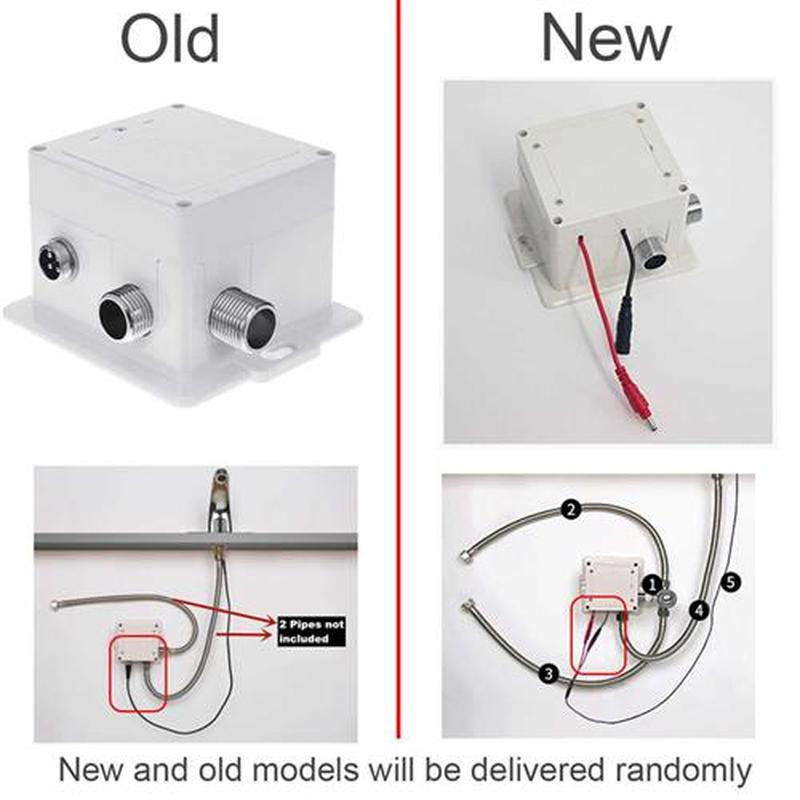 Automatic Hands Electric Touchless Bathroom Sensor Faucets W