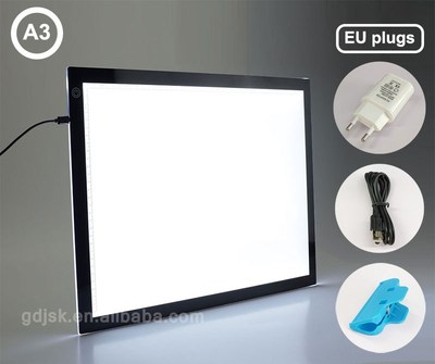 1 piece  A3 LED Tracing Boards Super Thin Light Pads Profess