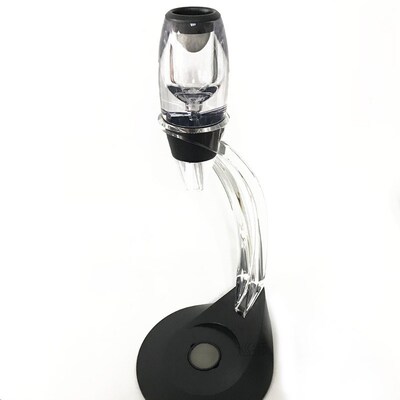 Professional Red Wine Decanter Pourer With Filter Stand Hold