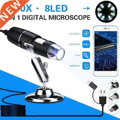 1600X Microscope 8 LED Handheld Portable Digital WIFI