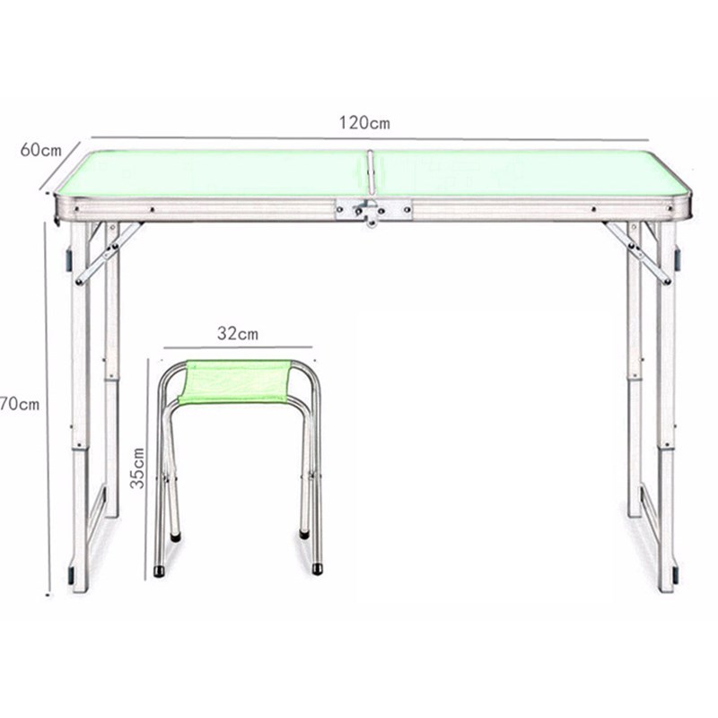 Outdoor Folding Table Chair   Camping Aluminium Alloy Picnic