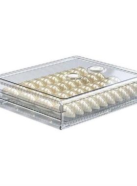 2PCS Kitchen Food Fresh Stackable Organizer Timekeeping