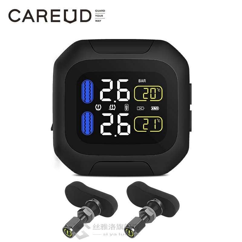 Original Wireless Motorcycle TPMS Tire Pressure Monitoring S
