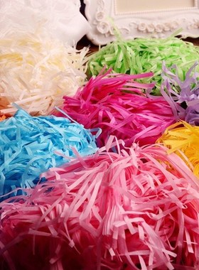Colorful Shredded Paper Boxes Filler Cut Paper Shred Packagi
