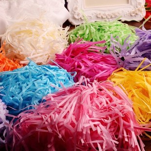 Colorful Shredded Paper Boxes Filler Cut Paper Shred Packagi
