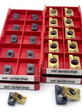 Carbide Inserts APMT1135 APMT1604 PDER DP5320 DP5420 Origina
