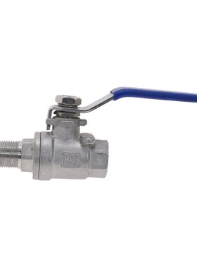 1pcs Ball Valve BSP 1/4'' Male x Female Thread 2 Pie